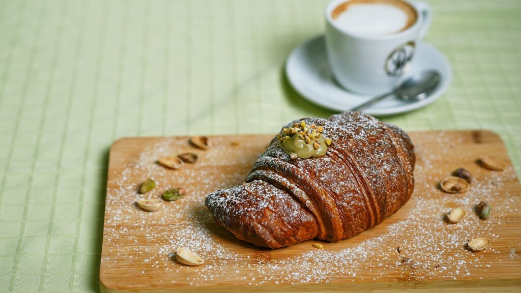 Pistachio croissant