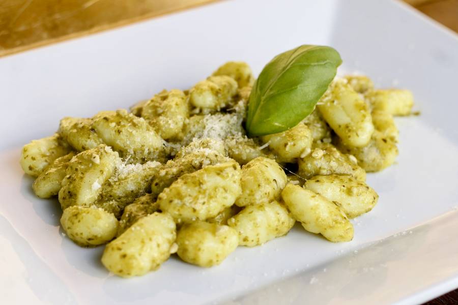 Gnocchi al pesto