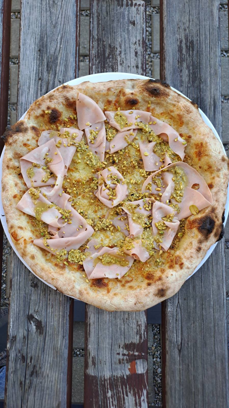 Mortadella e pistacchio